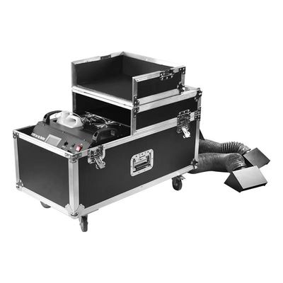 DMX512 무대 안개 기계 원격 3000w 2 튜브 안개 기계 무대