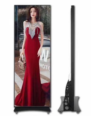 CE 640*1920 스마트 LED 포스터 디스플레이 P4 실내 1920hz 2.604mm