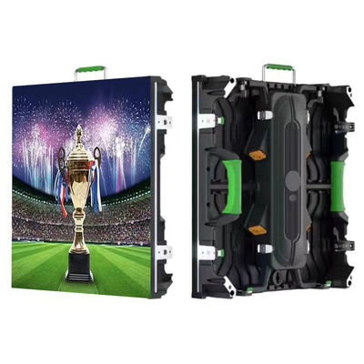 야외 임대 90도 LED 화면 P2.604 500*500 캐비닛 1920hz 상업용 LED