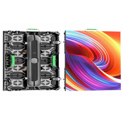 P2.976 500*500 캐비닛 LED 스크린 LED 디스플레이 실내 패널 90도 IP56 렌터 스크린 3840hz 800nit