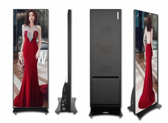 P2.5 640*1600mm 256*640 픽셀 스마트 LED 포스터 화면 LED 디스플레이 실내 3840hz 화면