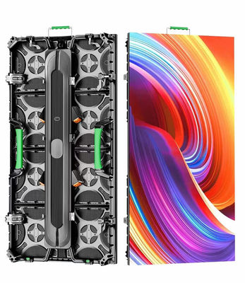 P3.91 야외 500*1000 LED 스크린 커브 연결 커브 잠금 자기 전면 유지 3840Hz 220v 110v