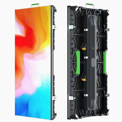 P3.91 야외 500*1000 LED 스크린 커브 연결 커브 잠금 자기 전면 유지 3840Hz 220v 110v