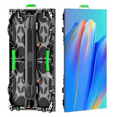 실내 500*1000 P3.91 화면 LED 곡선 잠금 LED 화면 앞 유지 3840hz
