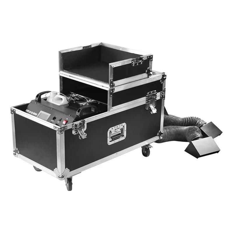 DMX512 무대 안개 기계 원격 3000w 2 튜브 안개 기계 무대