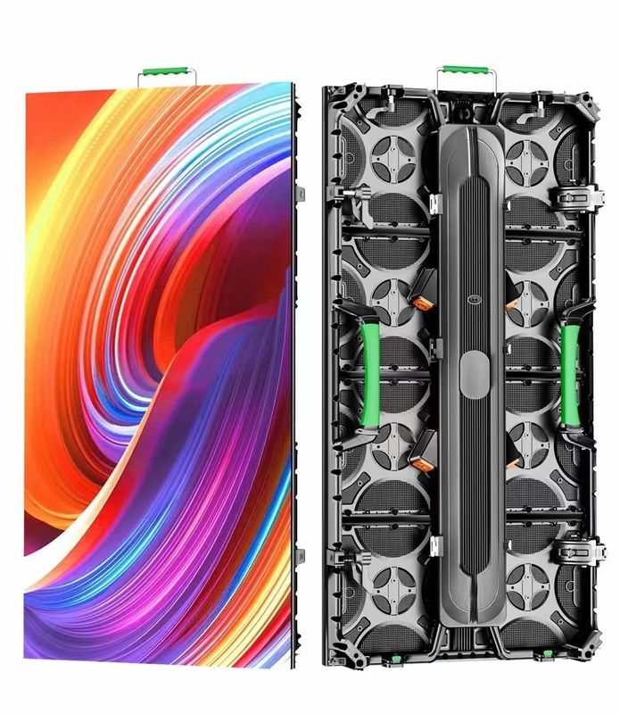 P2.976 500*500 3840hz 야외 LED 화면 임대 알루미늄 패널 LED 화면